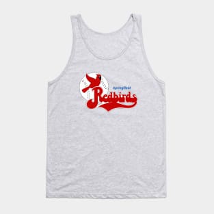 Defunct Springfield Redbirds Baseball 1987 Tank Top